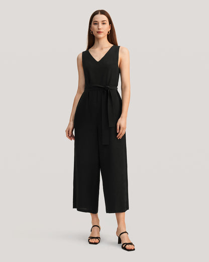 Chic Large Jumpsuit Soie