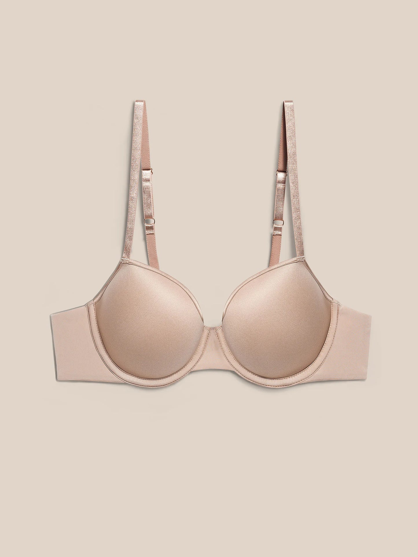 Soutien-gorge classique en soie lisse